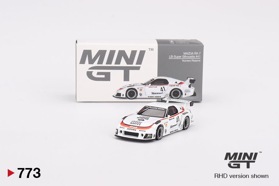 Mini GT Mazda RX-7 LB-Super Silhouette #41 Numero Reserve – GT