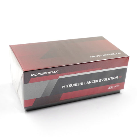 Motorhelix 64 Senior Series 1/64 Mitsubishi Lancer Evolution IV Black