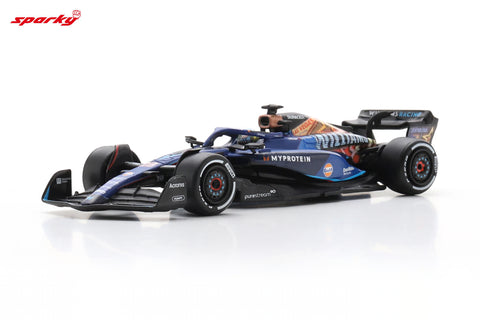 Spark 1/64 Williams F1 FW45 No.23 Williams Racing Las Vegas GP 2023 Alex Albon