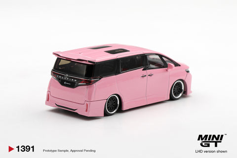 Mini GT 1/64 Toyota Vellfire 40 KUHL Metallic Pink