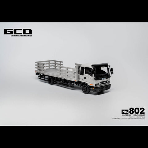 GCD 1/64 2002 Isuzu Forward Medium-Duty Truck - Air Force Combat Grey (RHD)
