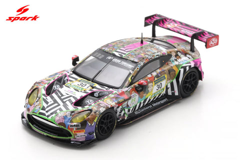 Spark 1/64 Aston Martin Vantage AMR GT3 EVO No.30 Walkenhorst Motorsport 24H Nürburgring 2025 H. Walkenhorst - J. Breuer - S. Aust - C. Bollrath