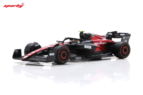 Spark 1/64 Alfa Romeo F1 Team KICK C43 No.24 Alfa Romeo F1 Team ORLEN 2023 Zhou Guanyu