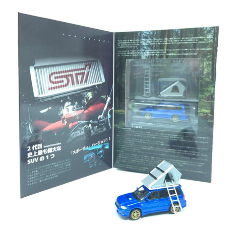 Modelmodel 1/64 Subaru Forester STI Version Special Edition Blue