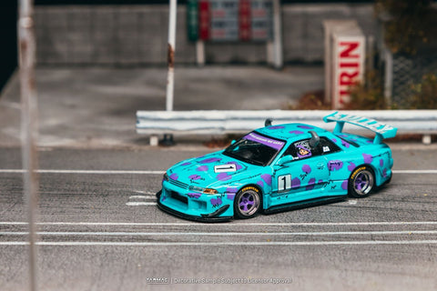 Tarmac Works 1/64 Nissan Skyline GT-R R32 Widebody Jonsibal Disney Sulley – Global64