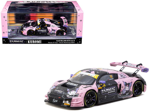 Tarmac Works 1/43 Kuromi Audi R8 LMS GT3 Evo II Macau GT Cup – FIA GT World Cup 2024 Uno Racing Adderly Fong