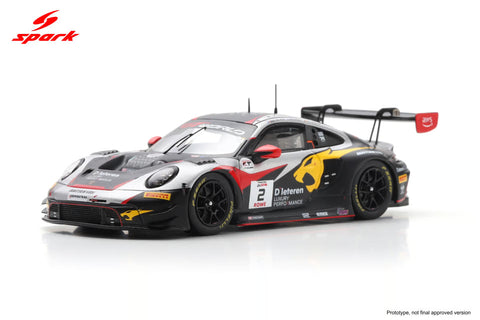 Spark 1/64 Porsche 911 GT3 R (992) EVO No.2 Boutsen VDS 8th 24H Spa 2026 M. Schuring - D. Boccolacci - A. Picariello Limited 500