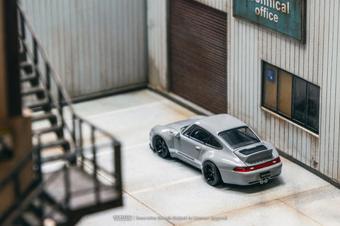 Tarmac Works 1:64 993 Remastered By Gunther Werks – Grey – Road64