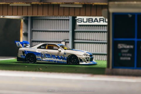 Tarmac Works 1/64 LB-ER34 Super Silhouette SKYLINE MGMINI