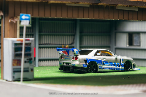 Tarmac Works 1/64 LB-ER34 Super Silhouette SKYLINE MGMINI
