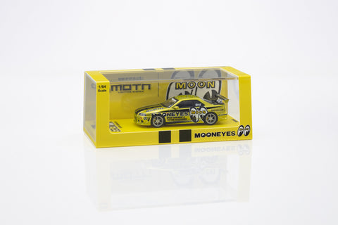 Kyosho 1/64 Nissan Skyline GT-R (R34) MOONEYES(1) with LED