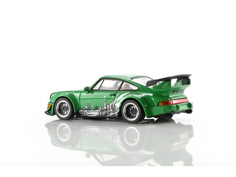 Motorhelix 1/64 RWB 964 Signal Green - Hong Kong Toycar Salon Exclusive