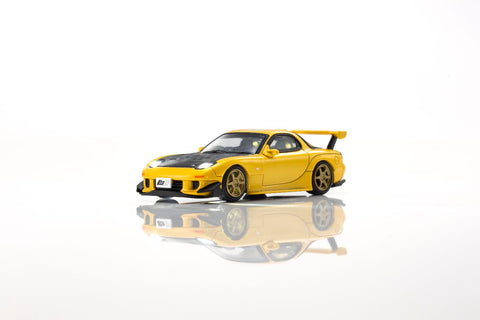Kyosho 1/64 Initial D / Mazda RX-7 (FD3S) w/ LED
