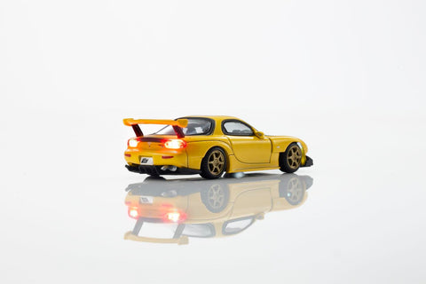 Kyosho 1/64 Initial D / Mazda RX-7 (FD3S) w/ LED