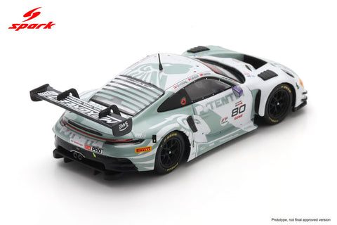 Spark 1/64 Porsche 911 GT3 R (992) EVO No.80 Lionspeed GP Winner 24H Spa 2026 B. Buus - T. Preining - R. Feller
