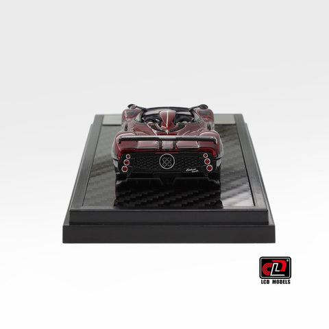 LCD 1/64 Pagani Zonda HP - Carbon Red