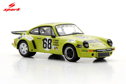 Spark 1/64 Porsche 911 Carrera RSR 3.0 No.68 24h Le Mans 1975 F. Vetsch - G. Verrier - J-R. Corthay