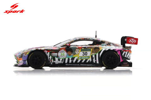 Spark 1/64 Aston Martin Vantage AMR GT3 EVO No.30 Walkenhorst Motorsport 24H Nürburgring 2025 H. Walkenhorst - J. Breuer - S. Aust - C. Bollrath