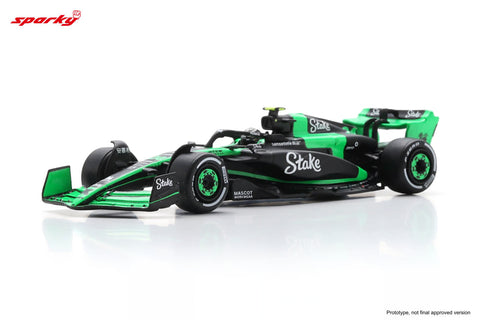 Spark 1/64 Stake F1 Team Kick Sauber C44 No.24 2024 Zhou Guanyu