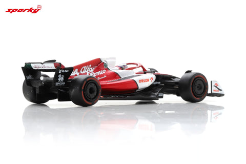Spark 1/64 Alfa Romeo F1 Team ORLEN C42 No.24 Alfa Romeo F1 Team ORLEN 2022 Zhou Guanyu