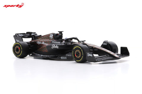 Spark 1/64 Alfa Romeo F1 Team Stake C43 No.77 Alfa Romeo F1 Team ORLEN Las Vegas GP 2023 Valtteri Bottas