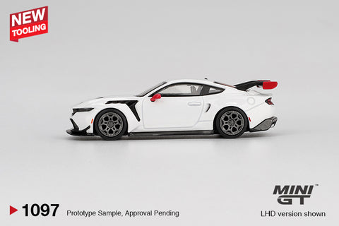 Mini GT 1:64 Ford Mustang GTD Spirit of America – White