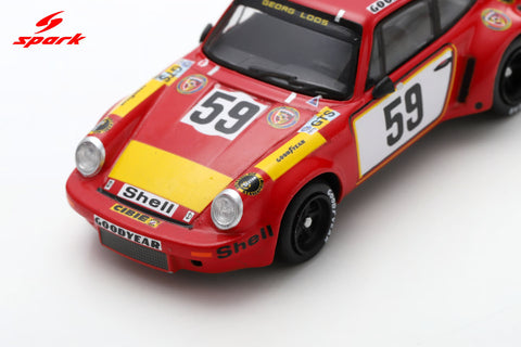 Spark 1/64 Porsche 911 Carrera RSR No.59 24H Le Mans 1975 T. Schenken - H. Ganley Limited 911