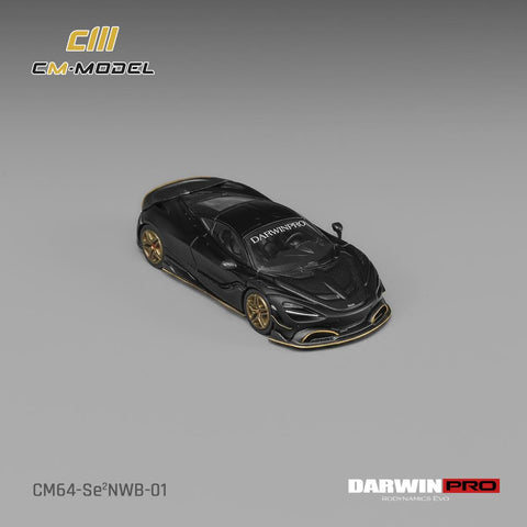 CM Model 1/64 DarwinPRO 720SE²NWB Matt Black