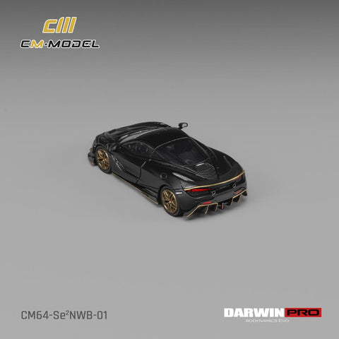 CM Model 1/64 DarwinPRO 720SE²NWB Matt Black