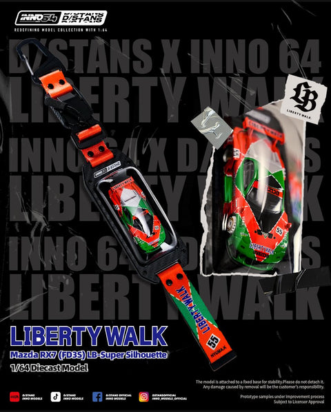 Inno64 X D/Stans 1/64 LB-Super Silhouette FD3S