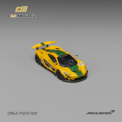 CM Model 1/64 McLaren P1 GTR Harrods Livery #51