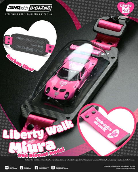 Inno64 X D/Stans 1/64 LB-Silhouette Works Miura GT