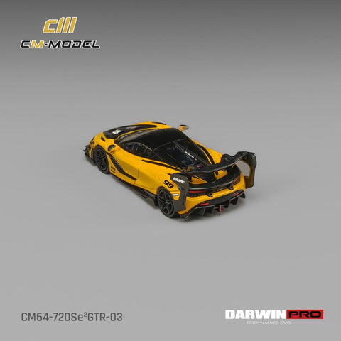 CM Model 1/64 DarwinPRO 720SE²GTR Pearle Yellow #99