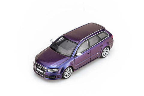 Motorhelix 1/64 Audi RS4 (B7) 2005 -  Armygirl Purple Pearl