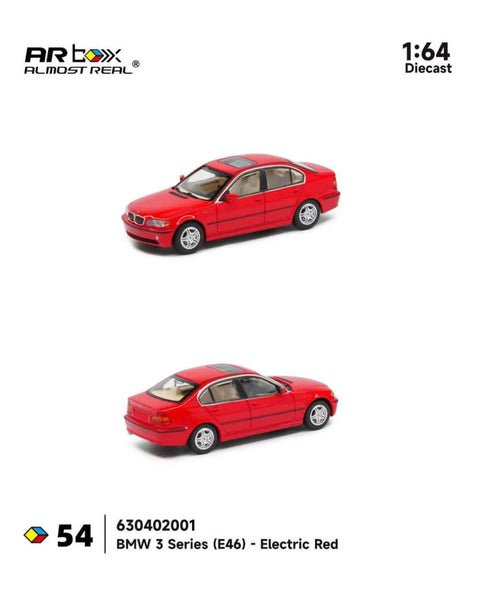 Almost Real 1/64 BMW 3 Series (E46) - Electric Red