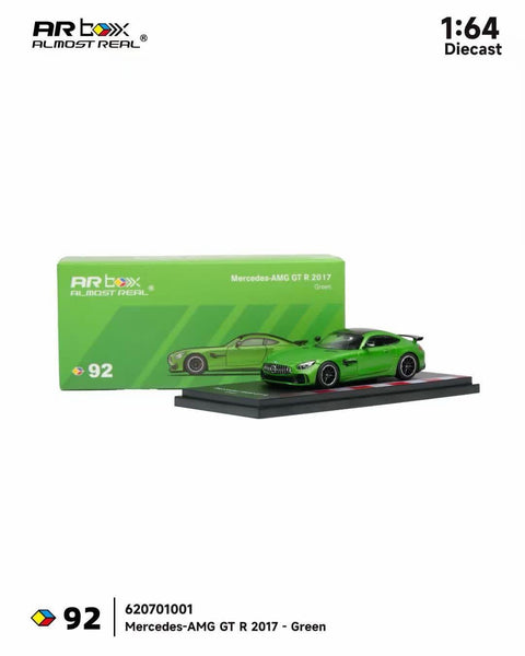 Almost Real 1/64 Mercedes-AMG GT R 2017 Green (CTE 2026)