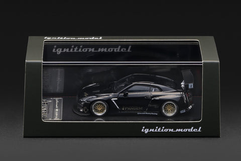 Ignition Model 1/64 PANDEM R35 GT-R Black Metallic