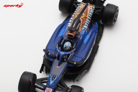 Spark 1/64 Williams F1 FW45 No.23 Williams Racing Las Vegas GP 2023 Alex Albon