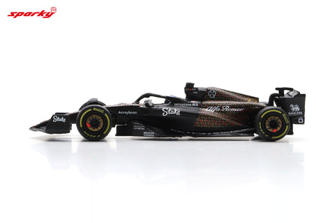 Spark 1/64 Alfa Romeo F1 Team Stake C43 No.77 Alfa Romeo F1 Team ORLEN Las Vegas GP 2023 Valtteri Bottas