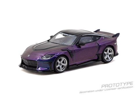 Tarmac Works 1/64 Nissan VeilSide FFZ400 Fairlady Z – Chameleon purple – Global64