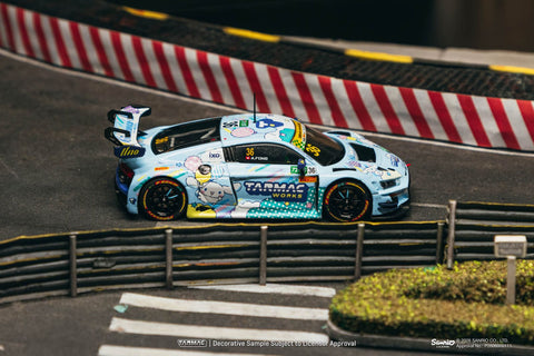 Tarmac Works 1/43 Audi R8 LMS GT3 evo II Macau GT Cup – FIA GT World Cup 2025 Uno Racing Adderly Fong