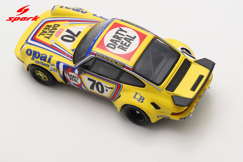 Spark 1/64 Porsche 911 Carrera RSR 3.0 No.70 24h Le Mans 1974 R. Touroul - H. Cachia - D. Rua