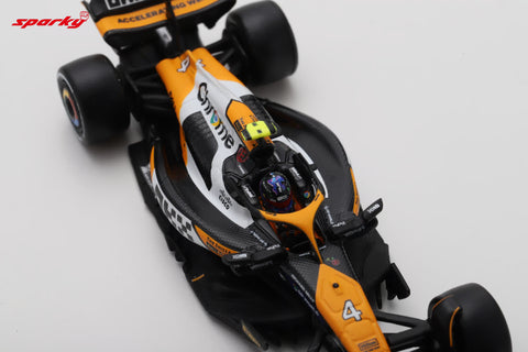 Spark 1/64 McLaren MCL38 McLaren No.4 Winner Singapore GP 2024 Lando Norris