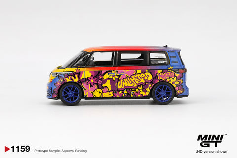 Mini GT 1/64 Volkswagen ID. Buzz KW/BBS – Orange