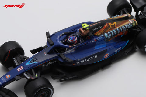 Spark 1/64 Williams F1 FW45 No.2 Williams Racing Las Vegas GP 2023 Logan Sargeant