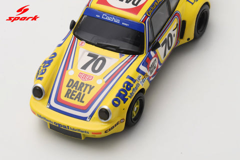 Spark 1/64 Porsche 911 Carrera RSR 3.0 No.70 24h Le Mans 1974 R. Touroul - H. Cachia - D. Rua