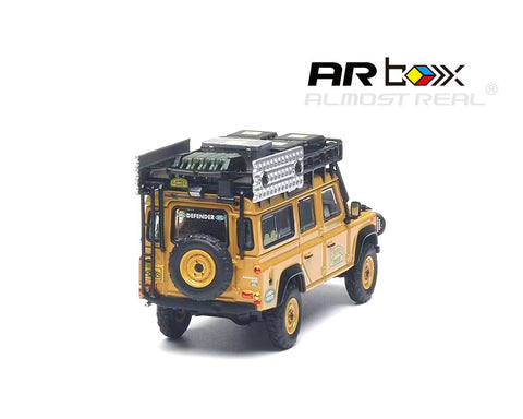 Almost Real 1/64 ARbox Land Rover DEFENDER 110 “Camel Trophy” Support Unit Sabah-Malaysia 1993