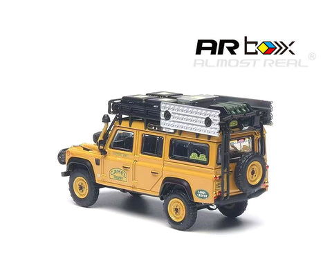 Almost Real 1/64 ARbox Land Rover DEFENDER 110 “Camel Trophy” Support Unit Sabah-Malaysia 1993