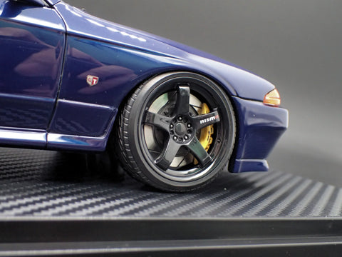 Ignition Model 1/18 BNR32 S&S Limited Version Blue Metallic