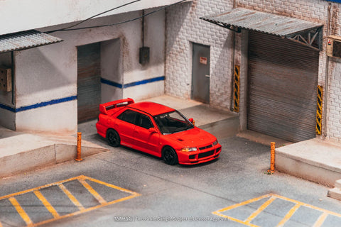 Tarmac Works 1/64 Mitsubishi Lancer GSR Evolution III – Red – Global64